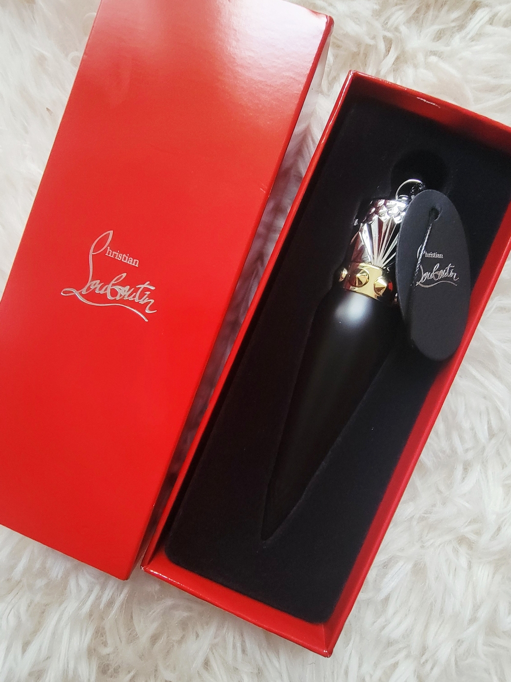 NIB Authentic Christian Louboutin Lipstick - Collector's Bottle In Signature Box